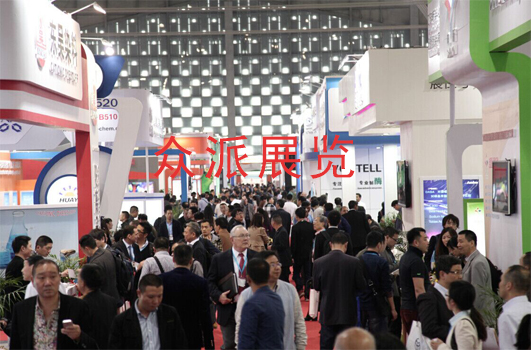 上海国际纺织工业展现场